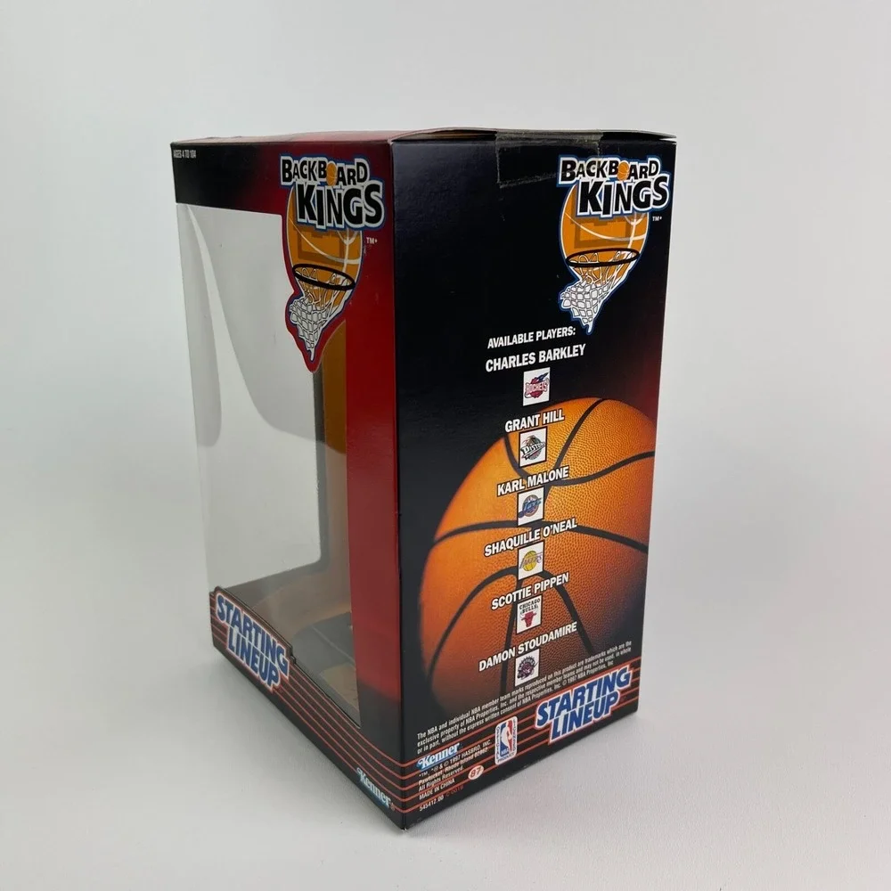 Starting Lineup Houston Rockets Charles  Barkley Figure NBA 1997 Backboard King